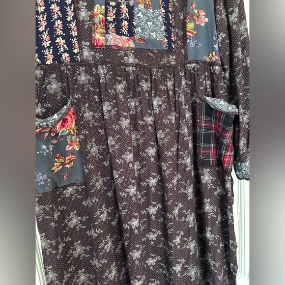 April Cornell patchwork Dress - Picture 2 of 5